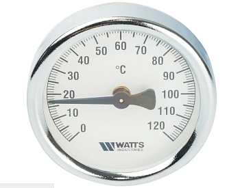 Термометр накладной F+R810 ТСМ 63(120 C) с пружиной WATTS